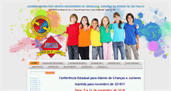 Desktop Screenshot of coordenadoriagmcgmjrsp.com.br